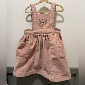 Jamie Kay Pink Corduroy Kids Jumper Dress